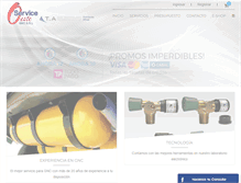 Tablet Screenshot of gncserviceoeste.com.ar